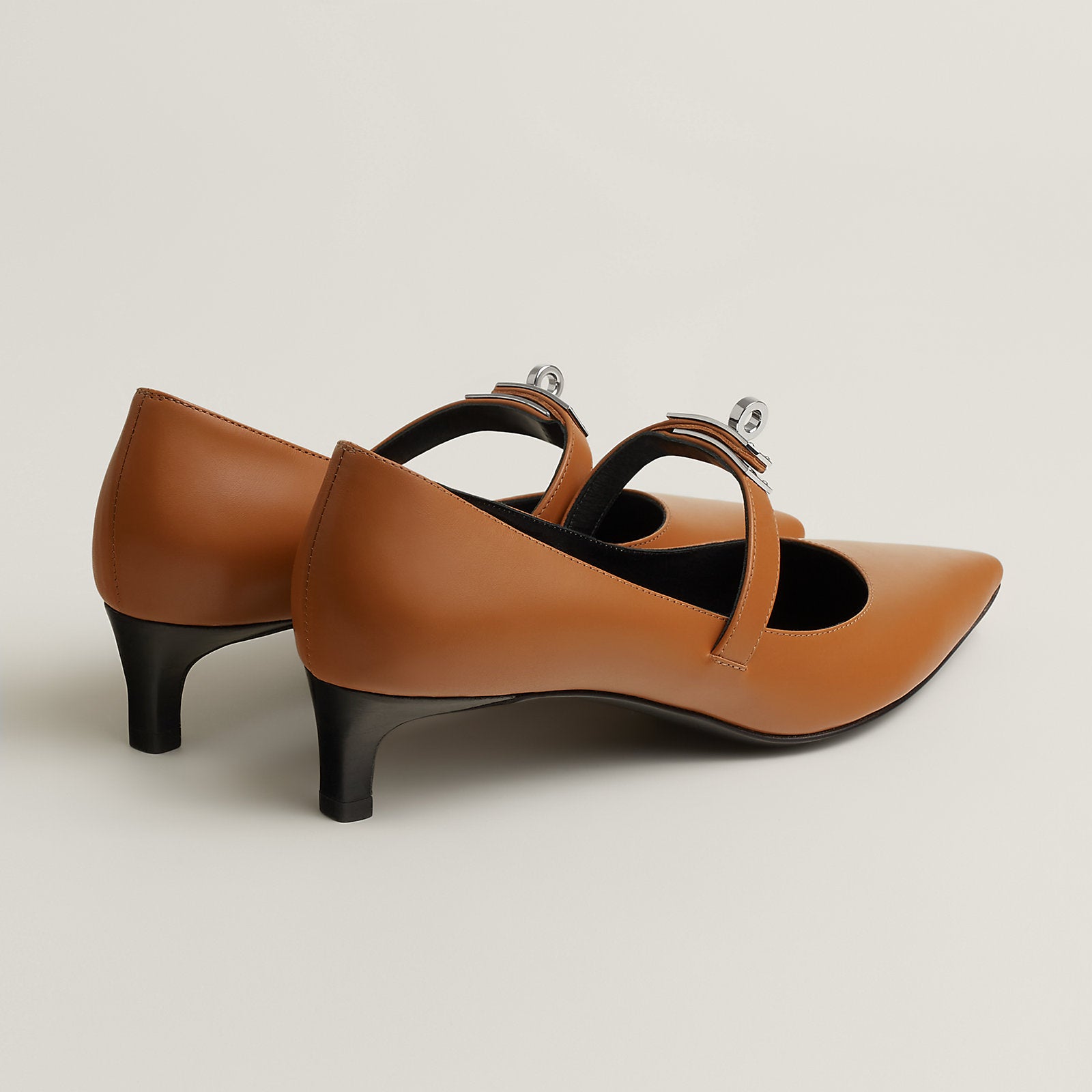 HERMES Kiara 40 pump- Naturel Clair