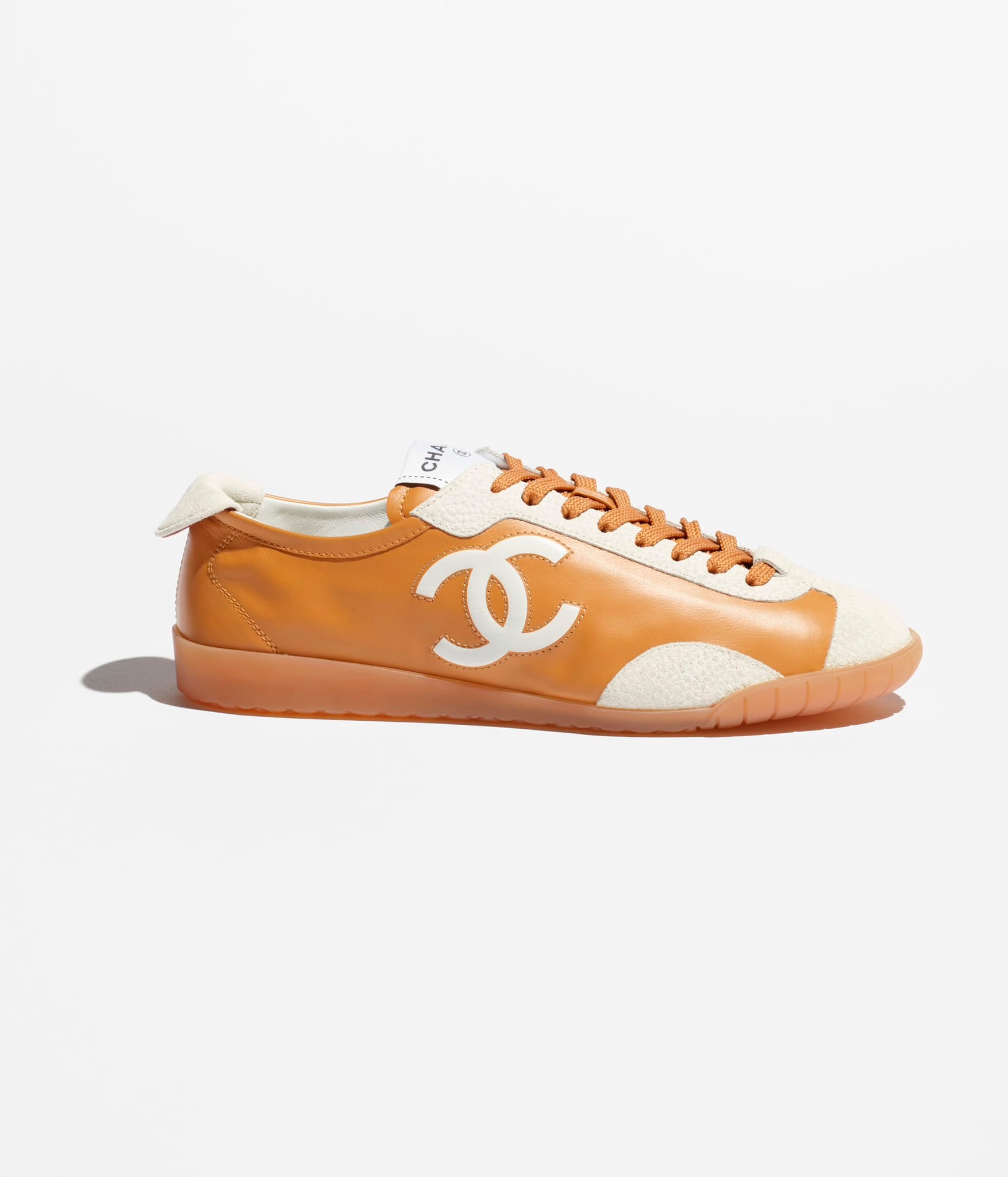 Chanel Women Suede Sneakers Brown
