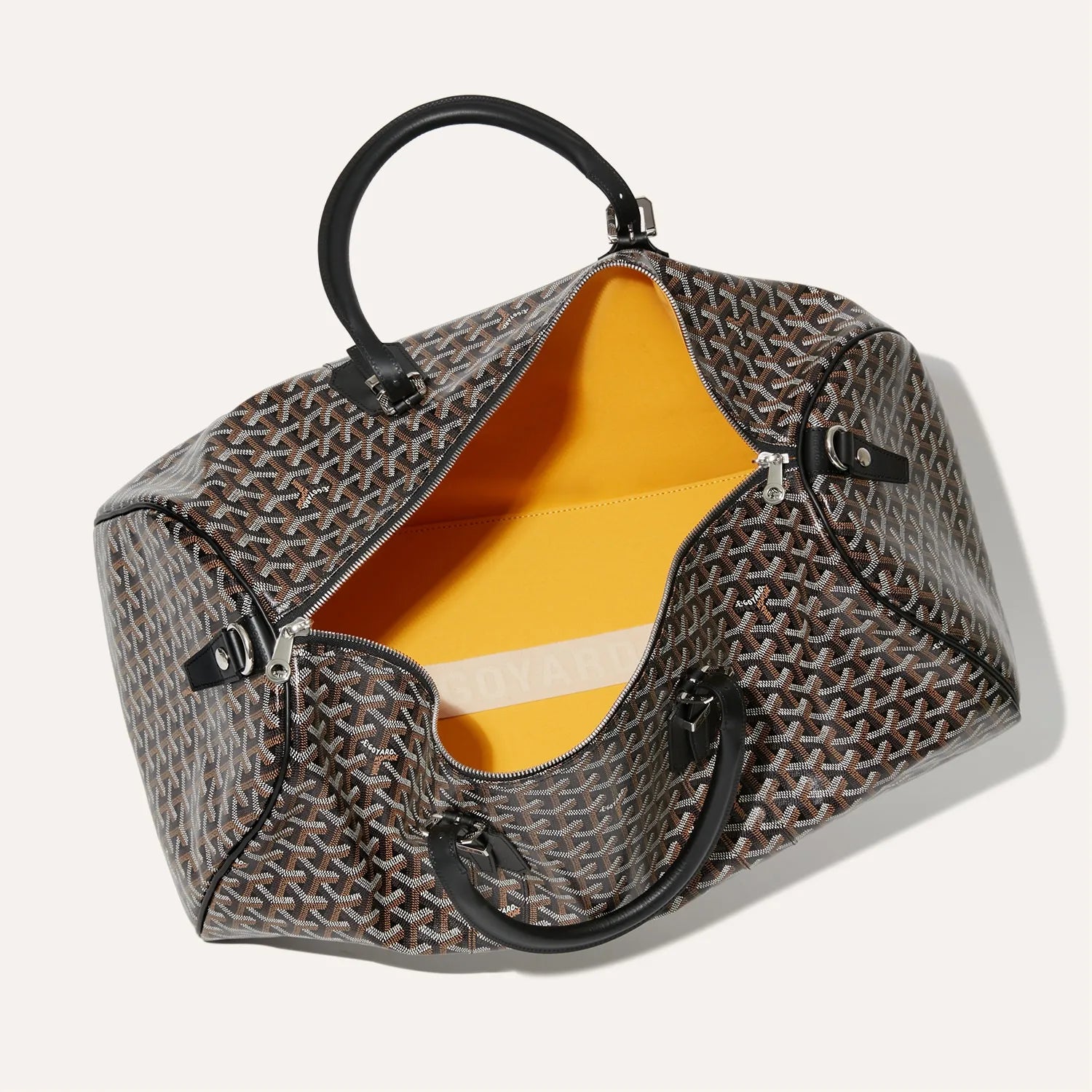 GOYARD BOSTON 50 Travel bag black