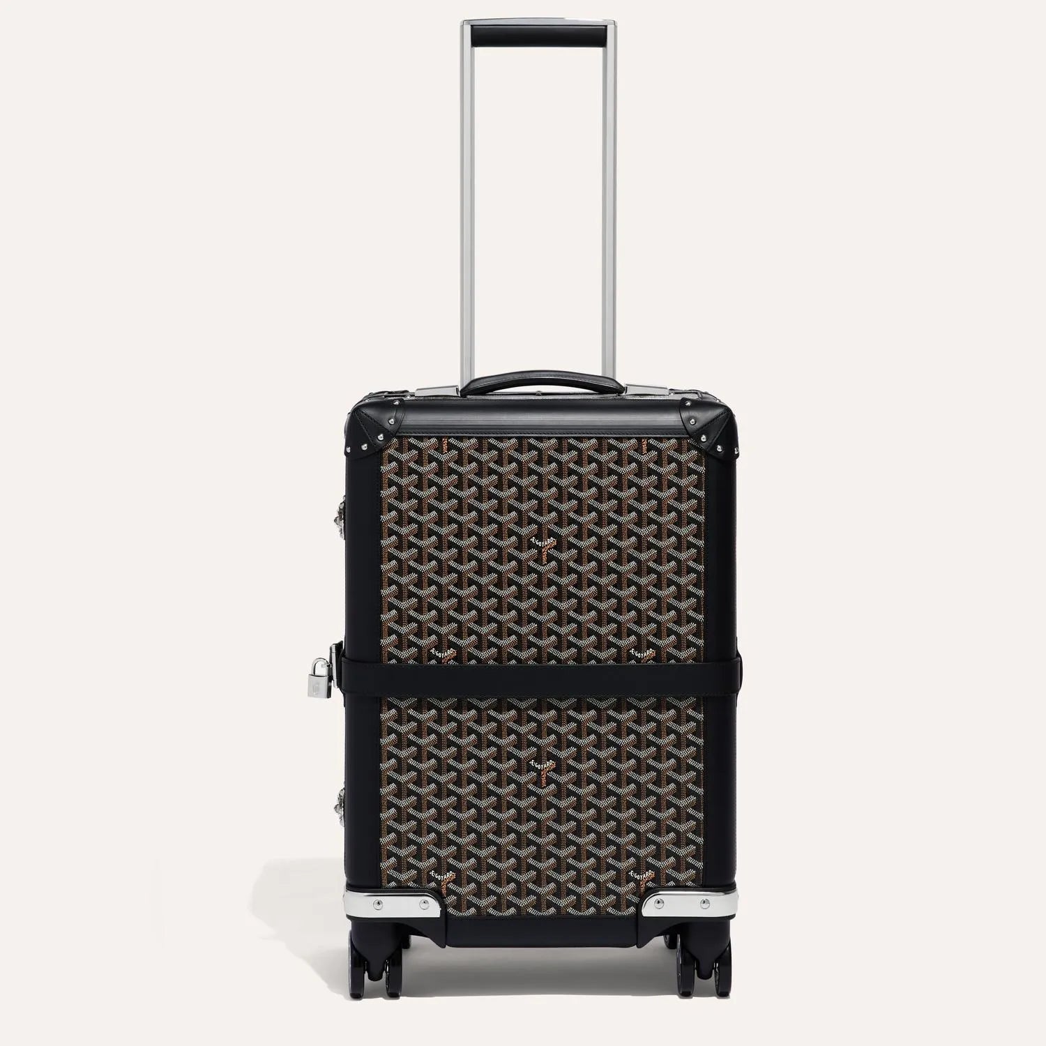 GOYARD Bourget PM Trolley Case balck