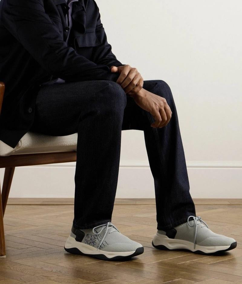 Shoes BERLUTI MENS SHADOW SNEAKERS Grey