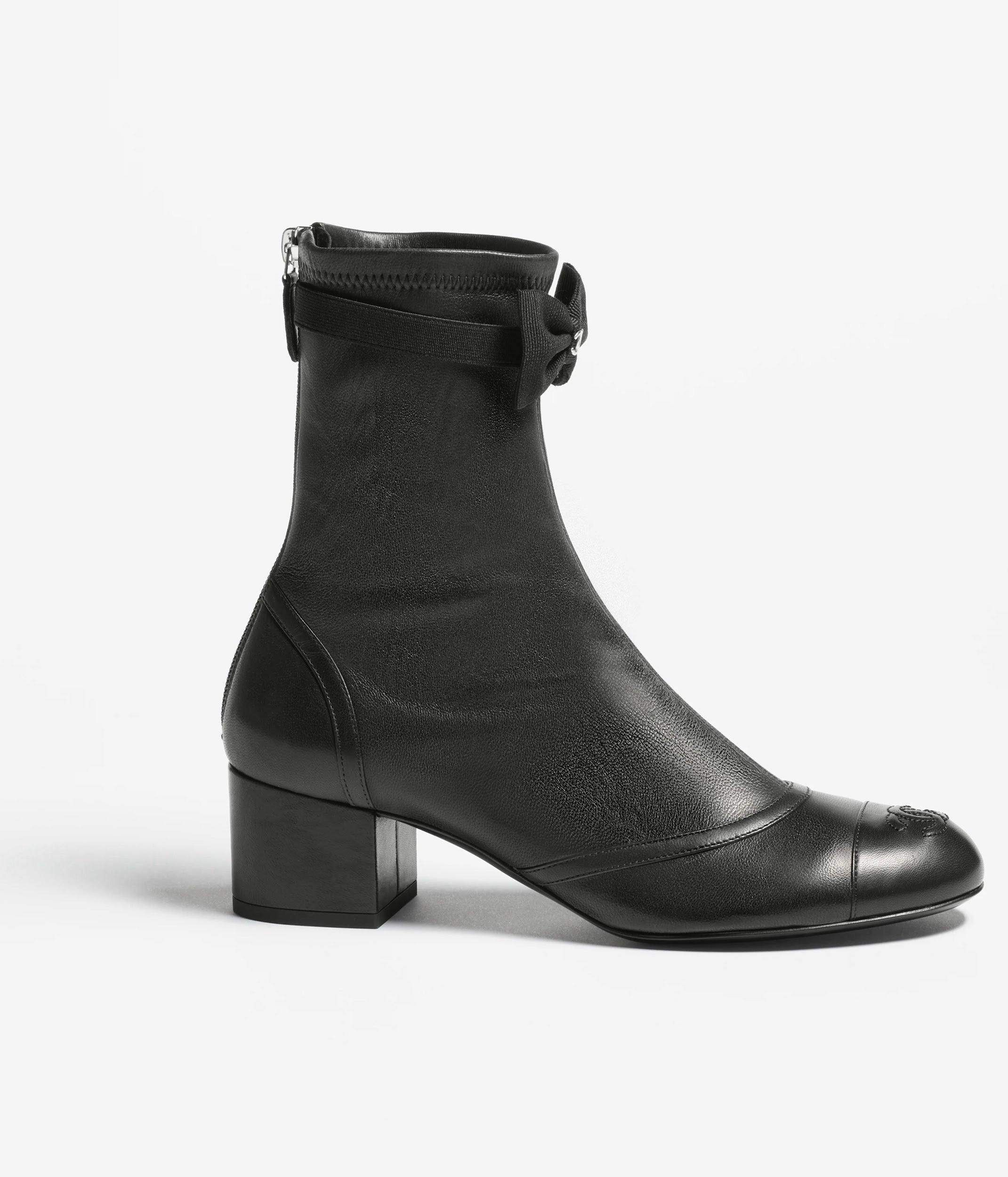 CHANEL Women’s Short Boots – Black Luxury Boots