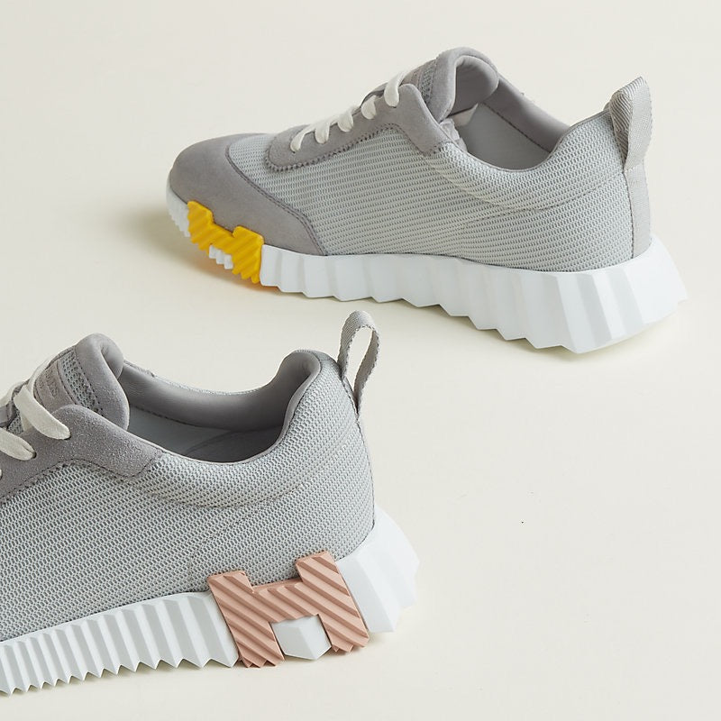 HERMES Women’s Bouncing Sneakers – Light Grey | Casual & Daily Wear Shoes