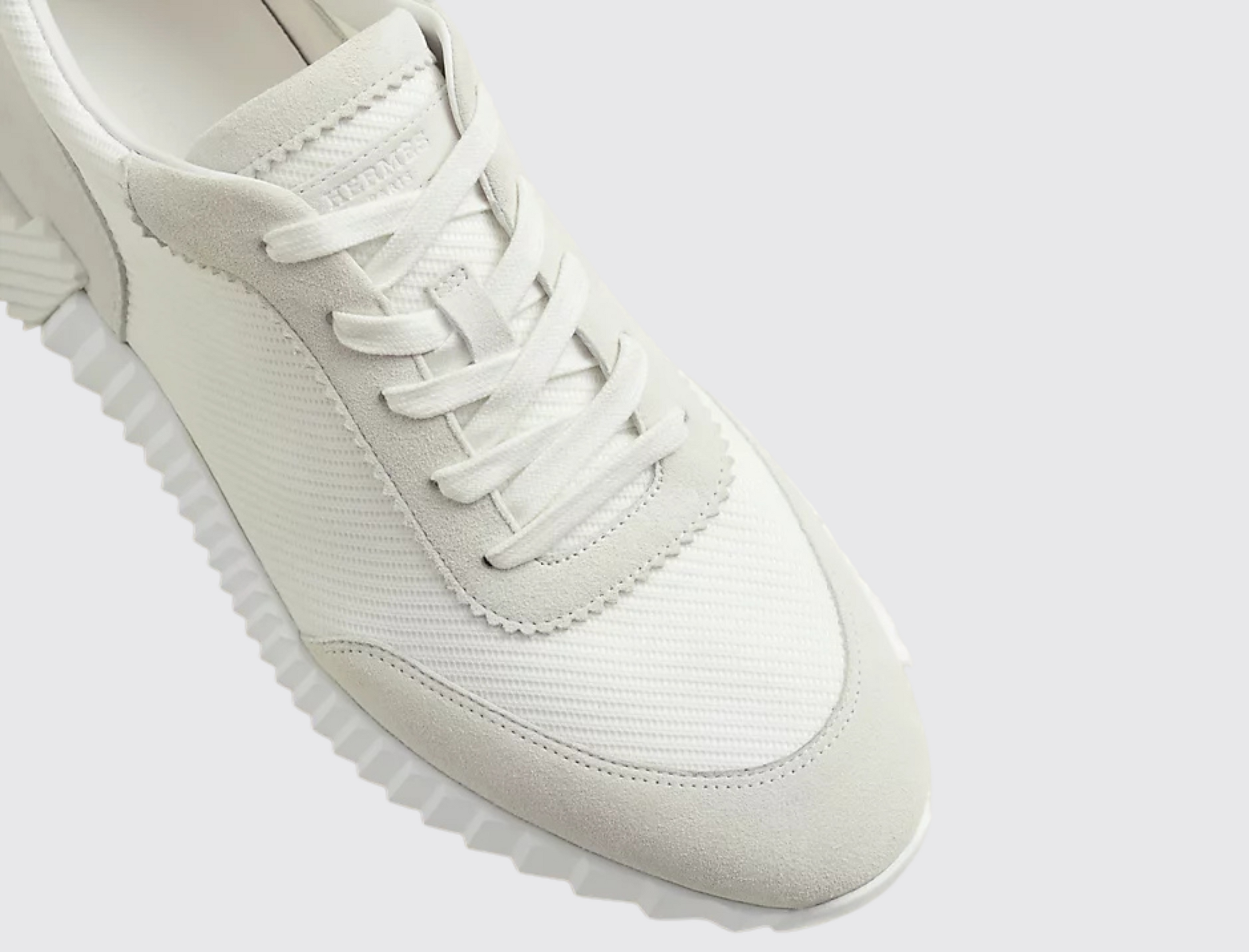 HERMES Men’s Bouncing Sneakers – White | Casual & Daily Wear Shoes