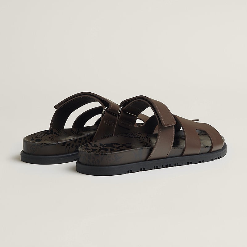 HERMES Women’s Chypre Sandals – Dark Brown | Casual & Comfort Sandals