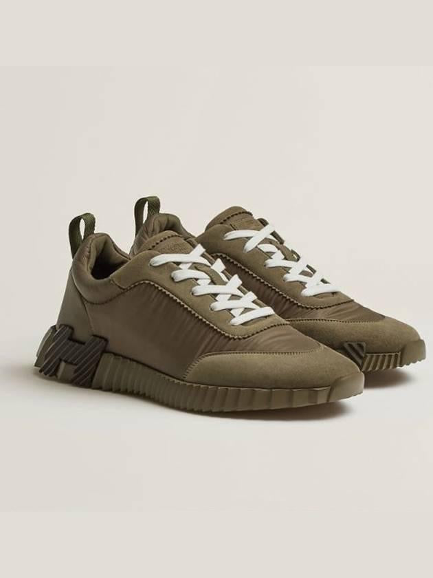 HERMES Bouncing Sneakers – Green | Unisex Casual & Daily Wear Shoes