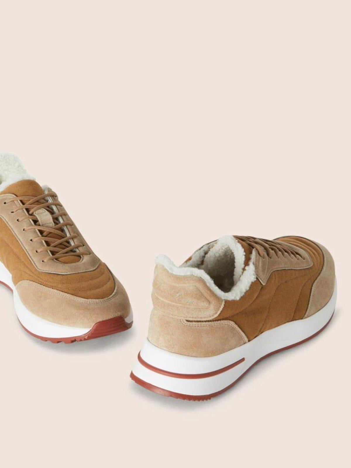 Loro Piana Men’s Week End Walk Shoes – Earthy Yellow