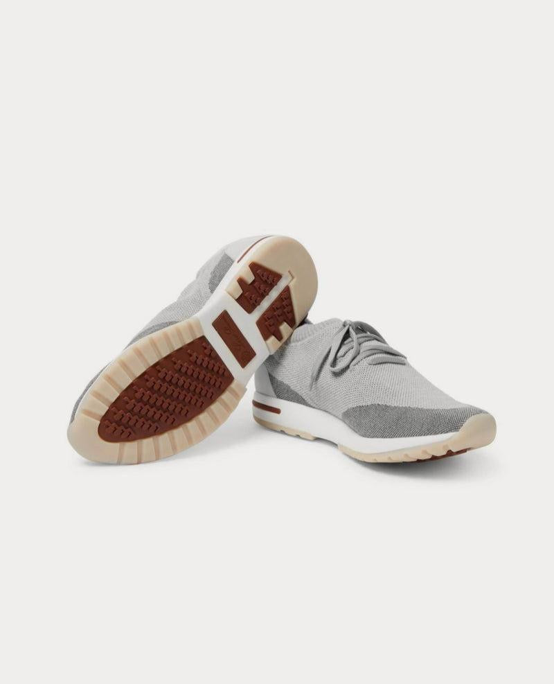 Loro Piana Men’s Flexy Walk Shoes – Grey