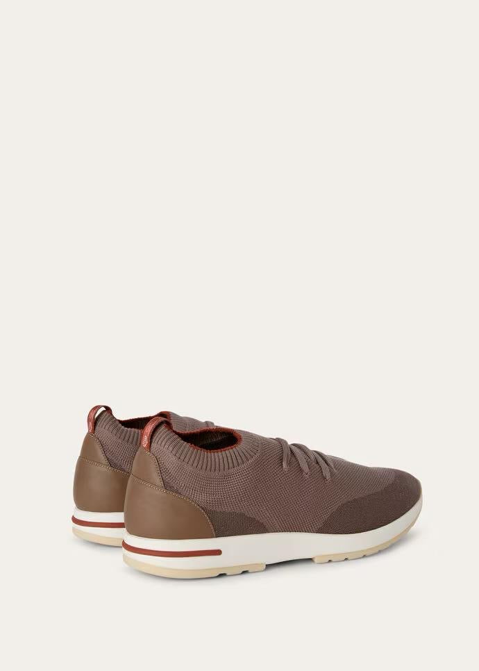 Loro Piana Men’s Flexy Walk Shoes – Coffee