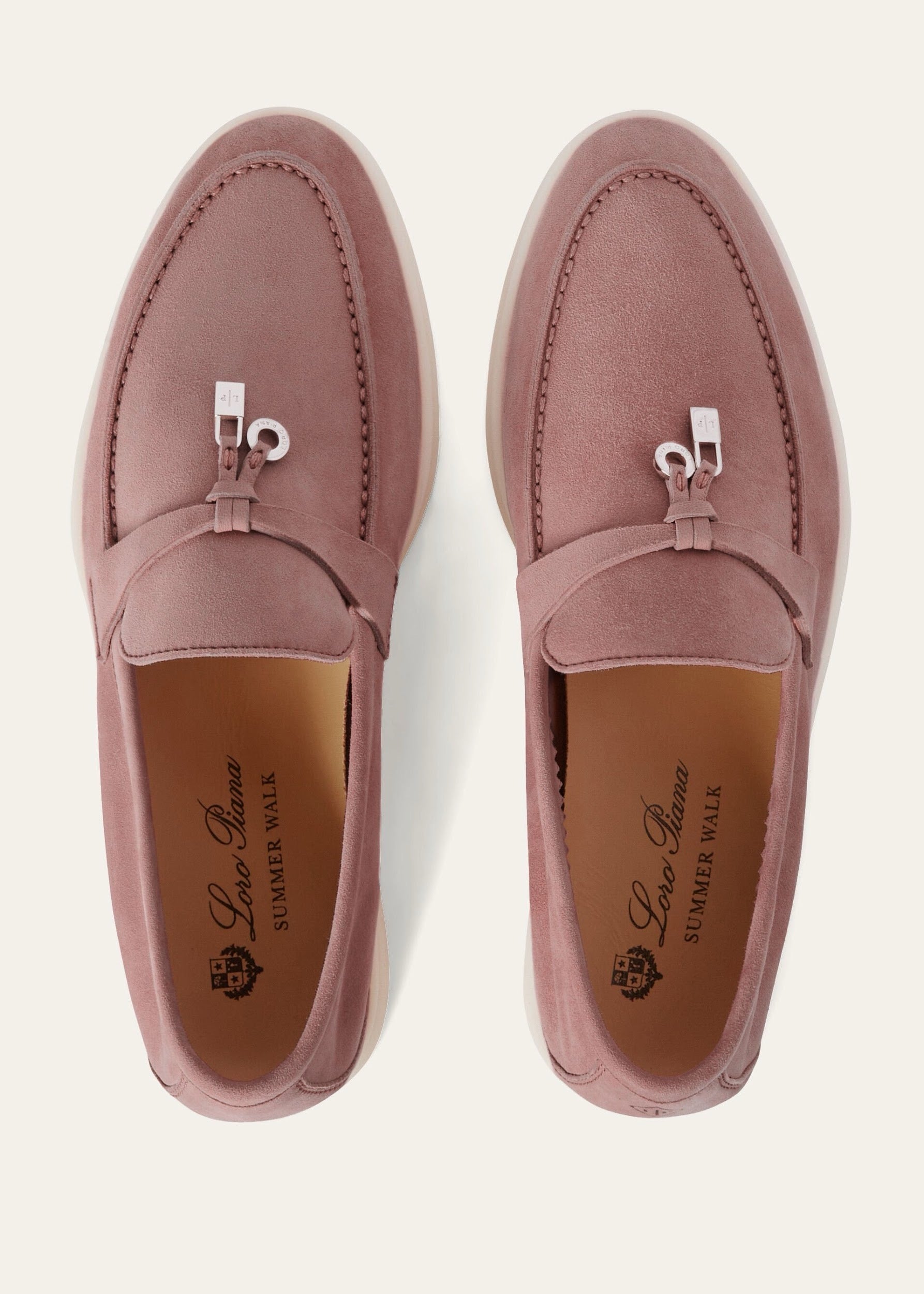 Loro Piana Women’s Summer Charms Walk Loafer – Pink