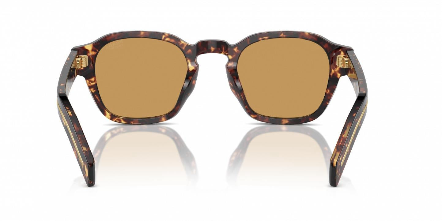Prada Sunglasses with Iconic Metal Plaque – Honey Lenses