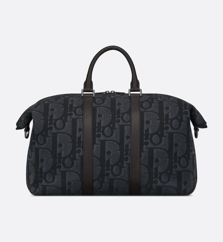 Dior Black Weekender 40 Bag – Luxury Travel Essential