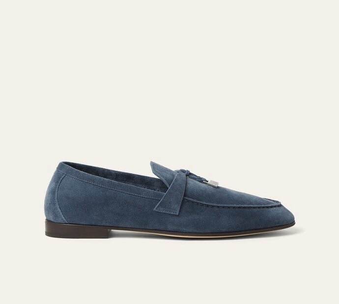 Loro Piana Joan Loafers Aegean Wave