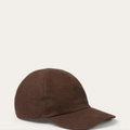 LORO PIANA baseball cap suede brown