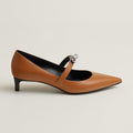 HERMES Kiara 40 pump- Naturel Clair