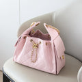 Chanel 25 Hobo Handbag Small Pastel Pink