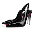 Christian Louboutin 100mm Hot chick sling- Black