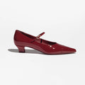 Chanel Mary Janes | Burgundy