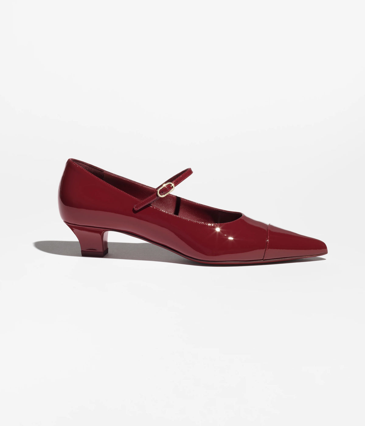 Chanel Mary Janes | Burgundy
