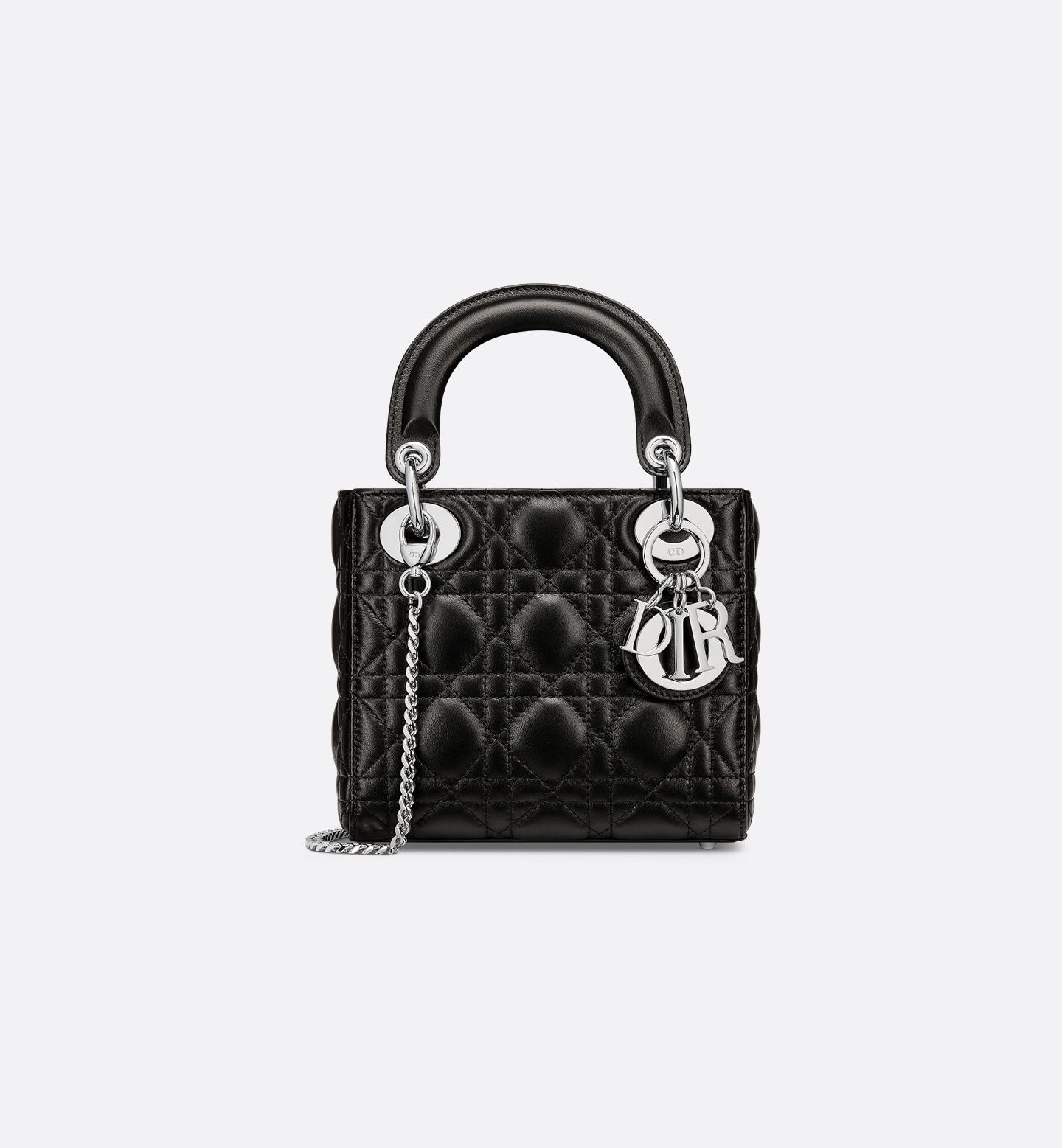 Mini Lady Dior Bag black