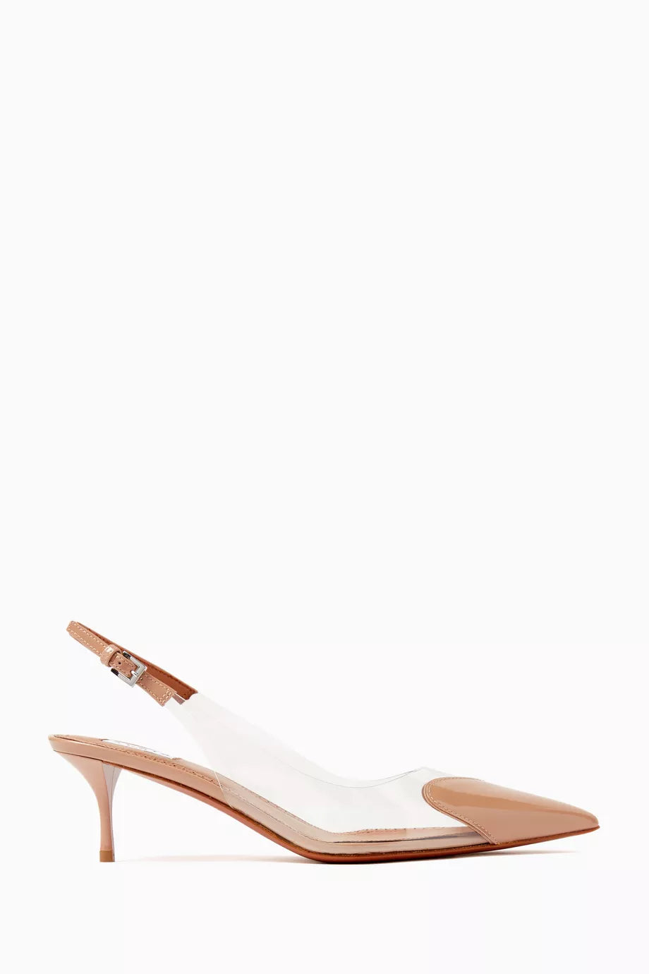 ALAIA Women’s 55 Slingback Mules beige