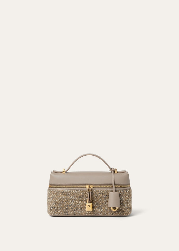 LORO PIANA extra bag L23 cream white