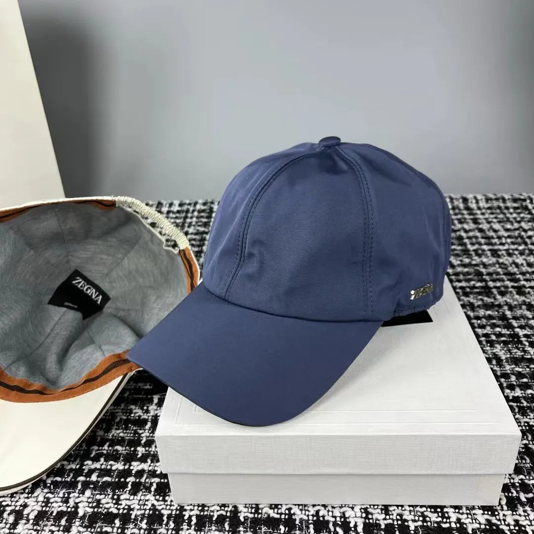 ZEGNA technical fabric baseball cap blue