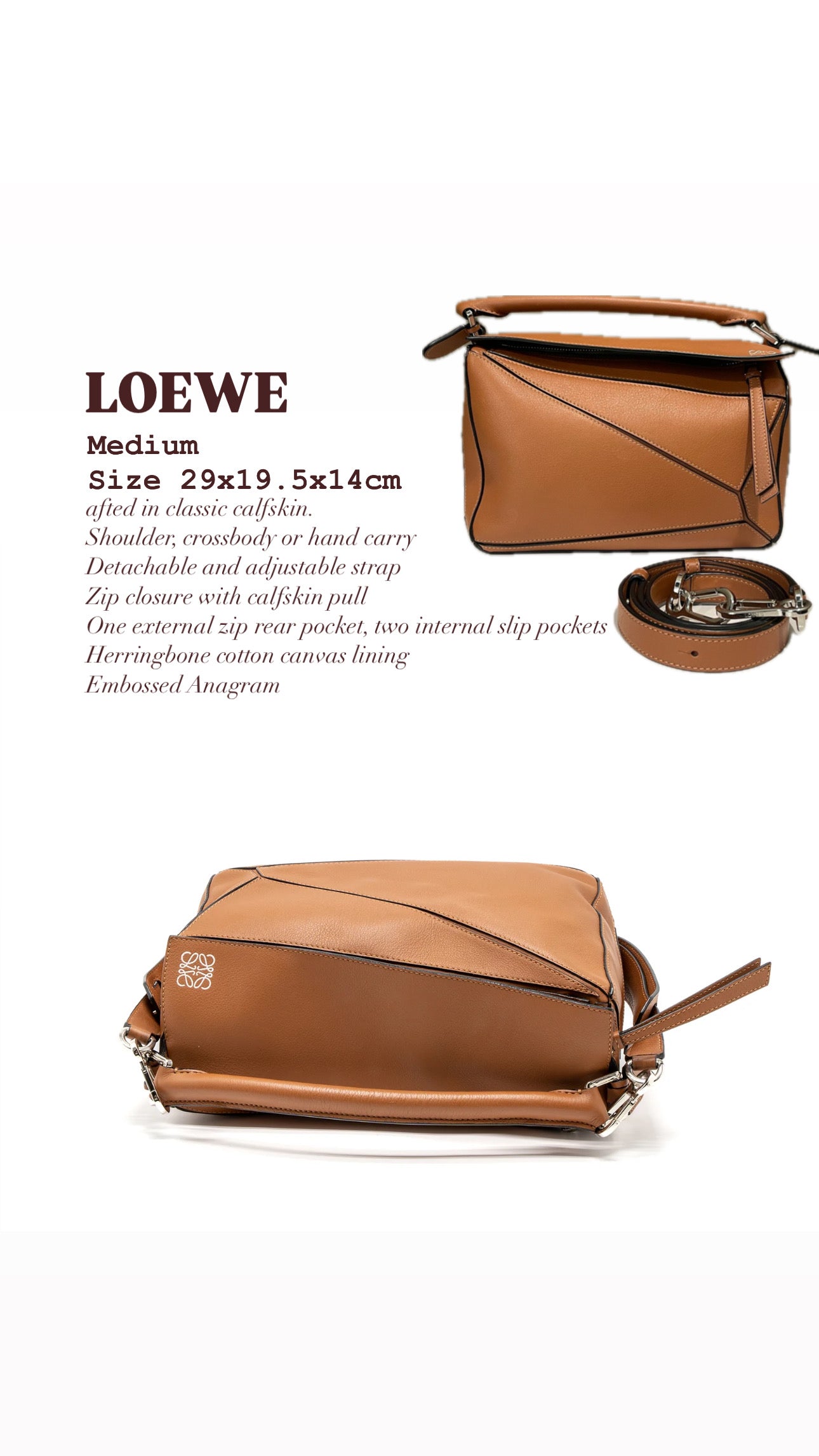 Loewe Puzzle Bag – Women