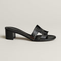 HERMES oasis sandels black
