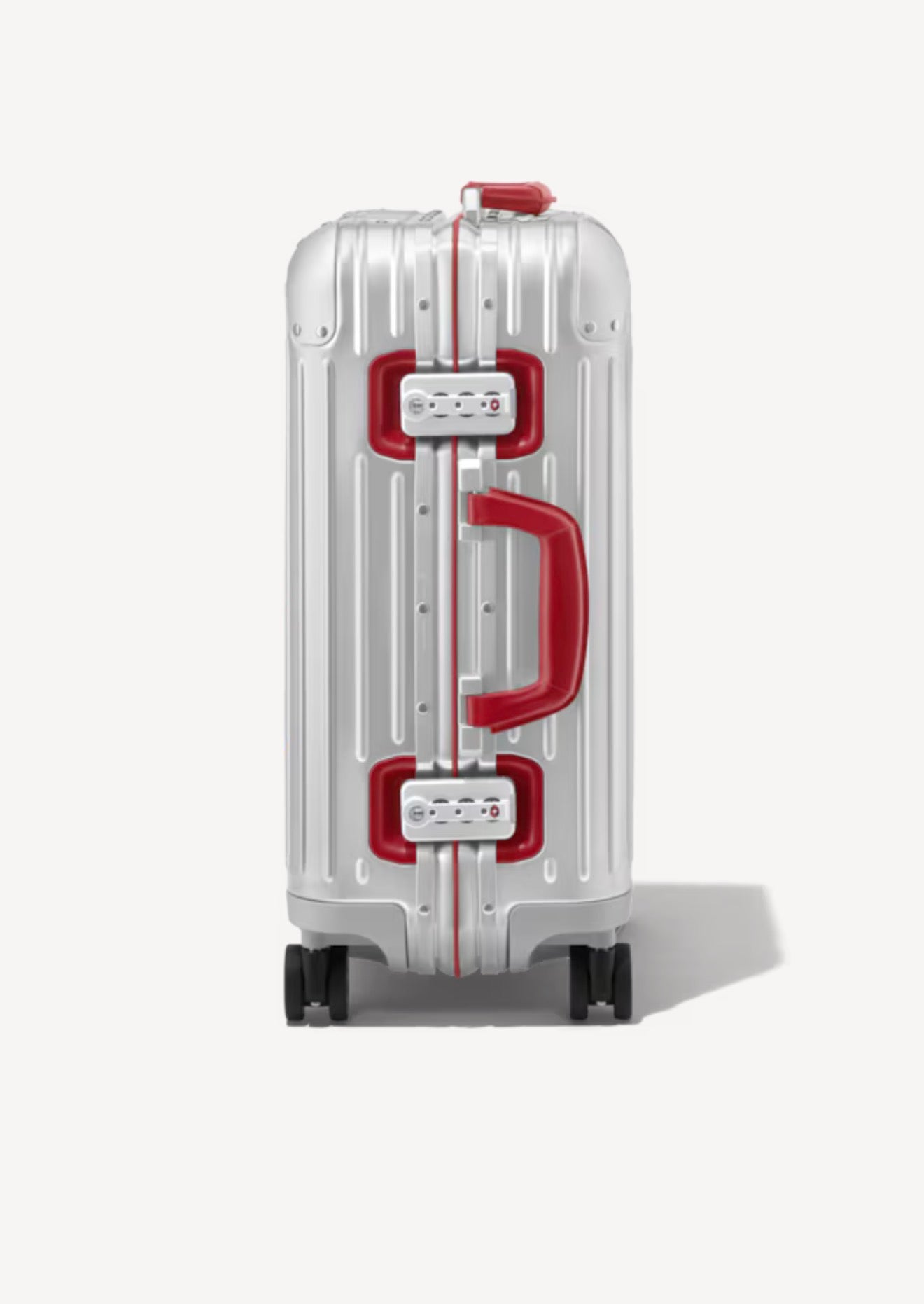 RIMOWA ORGINAL cabin silver &red