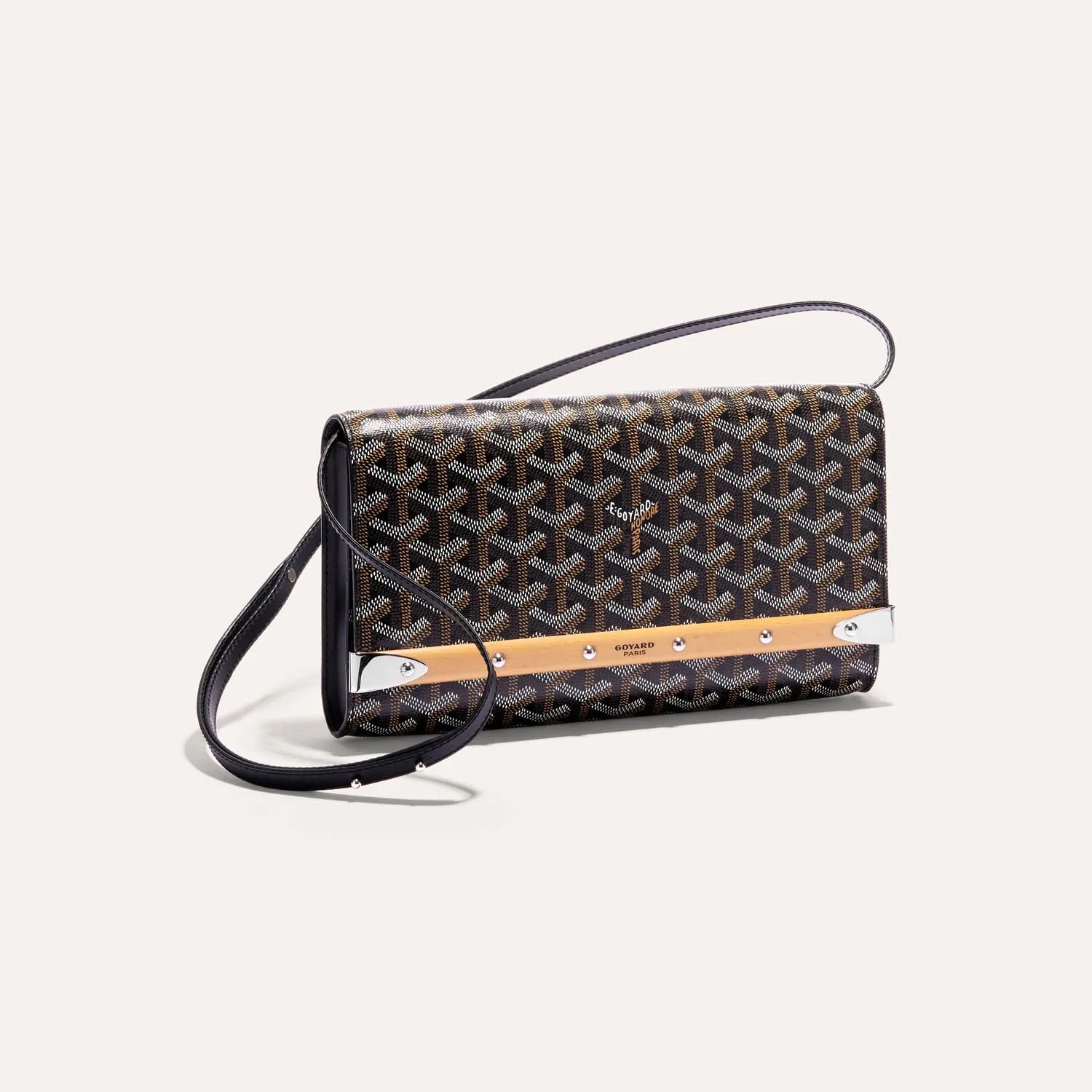 GOYARD Monte-Carlo PM Clutch black