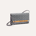 GOYARD Monte-Carlo PM Clutch grey