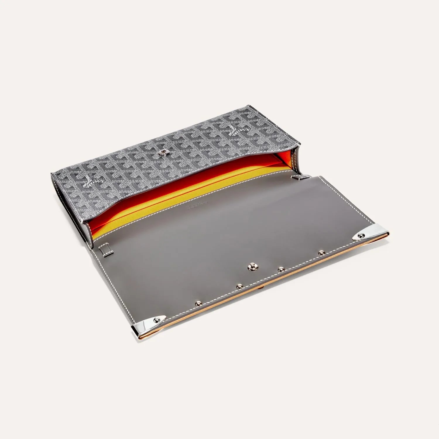 GOYARD Monte-Carlo PM Clutch grey