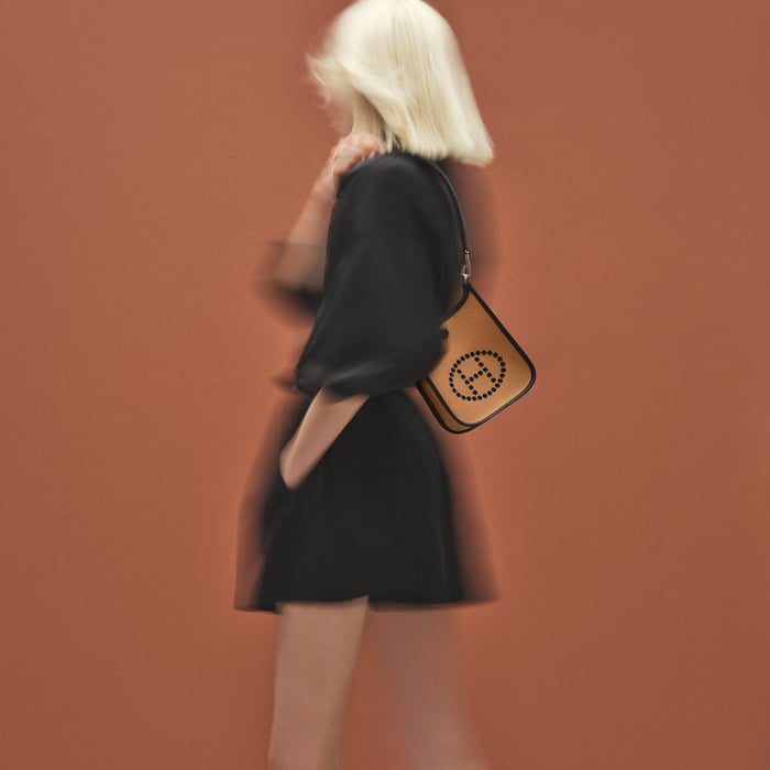 HERMES MINI Evelyne 16 DUNE