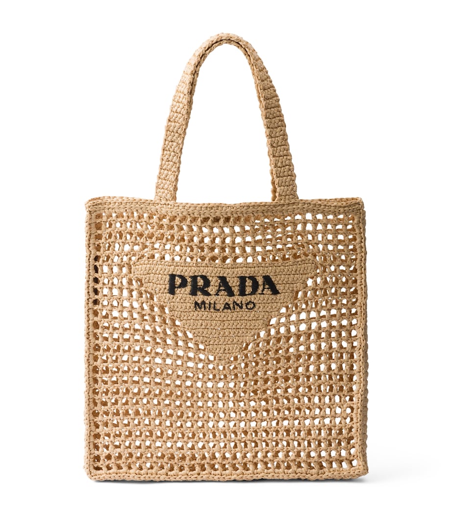 PRADA Crochet Tote Bag