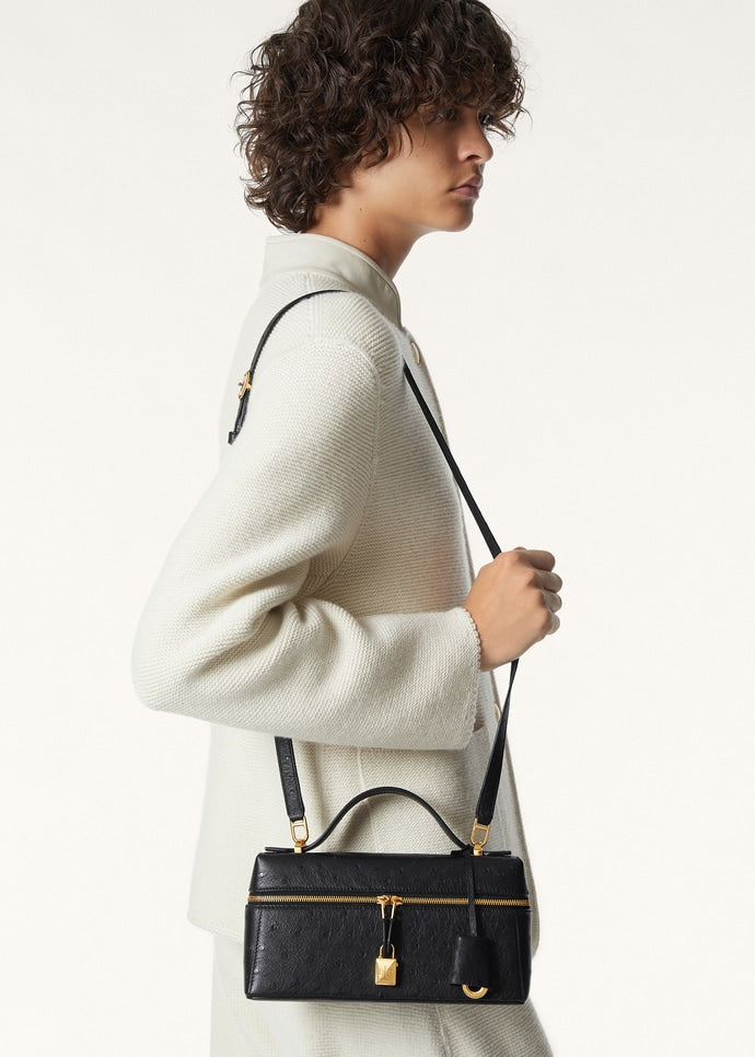 LORO PIANA Extra Bag L23 ostrich leather