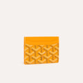 GOYARD Saint-Sulpice Card Wallet yellow