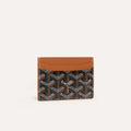 GOYARD Saint-Sulpice Card Wallet black /tan