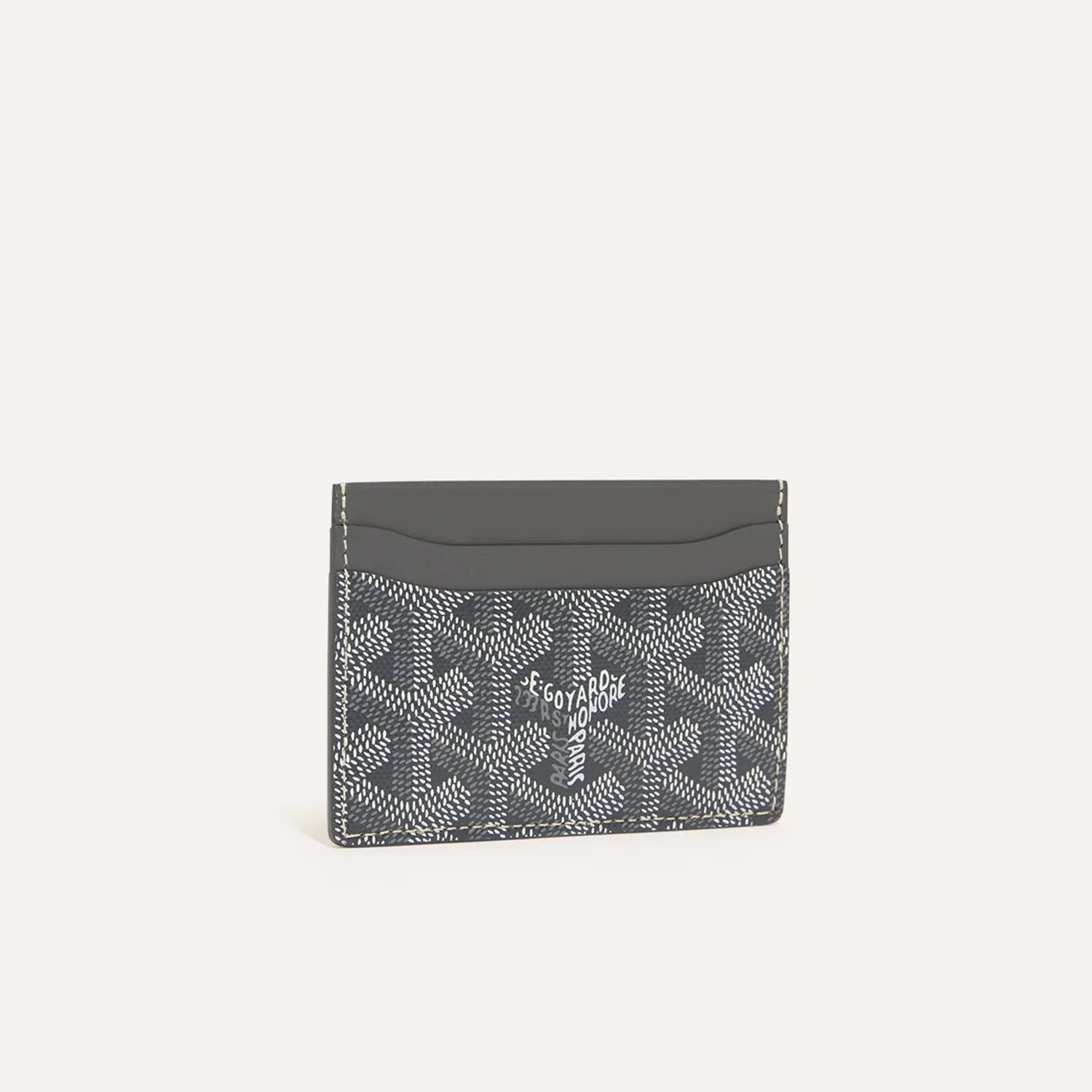 GOYARD Saint-Sulpice Card Wallet grey