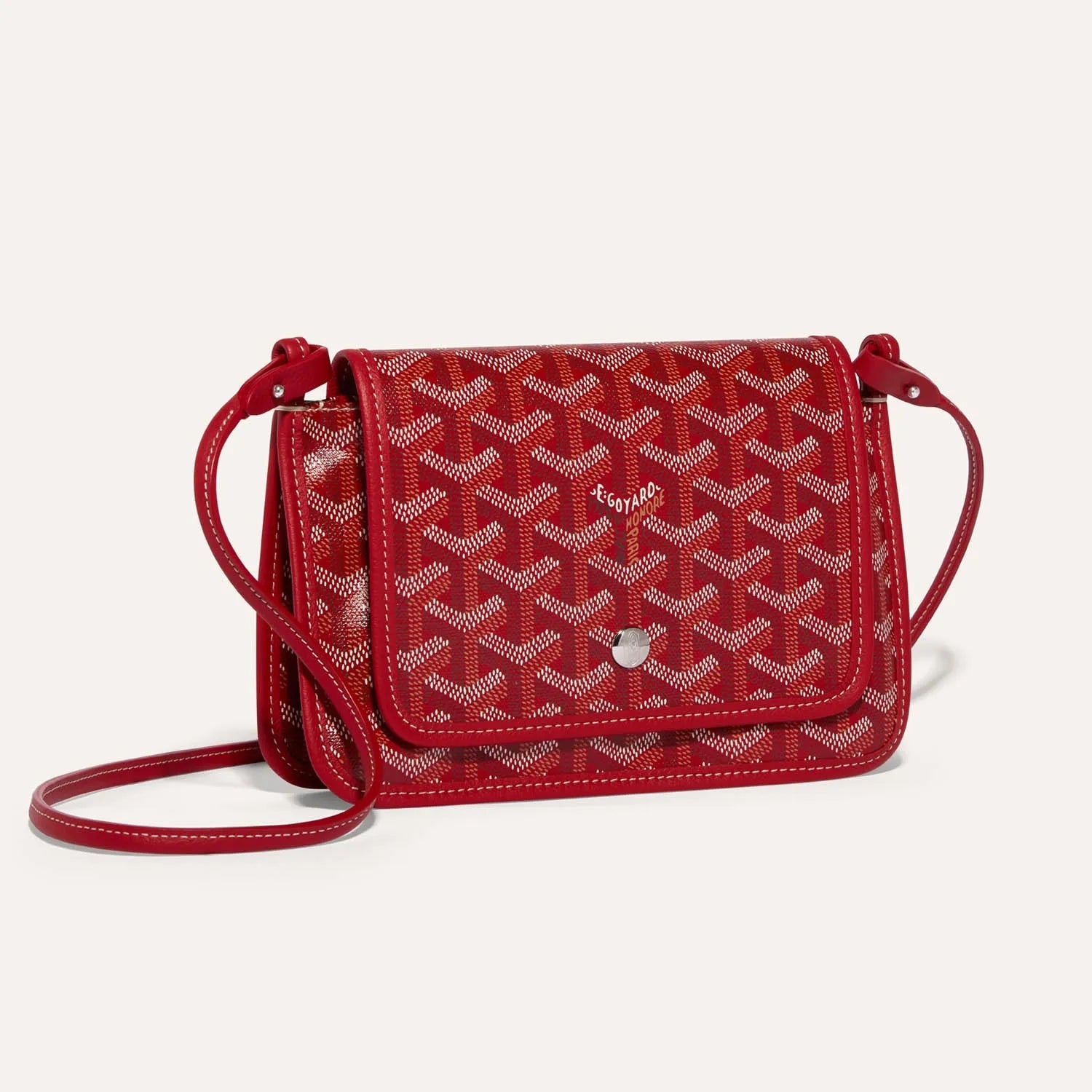GOYARD Plumet pouch-wallet red