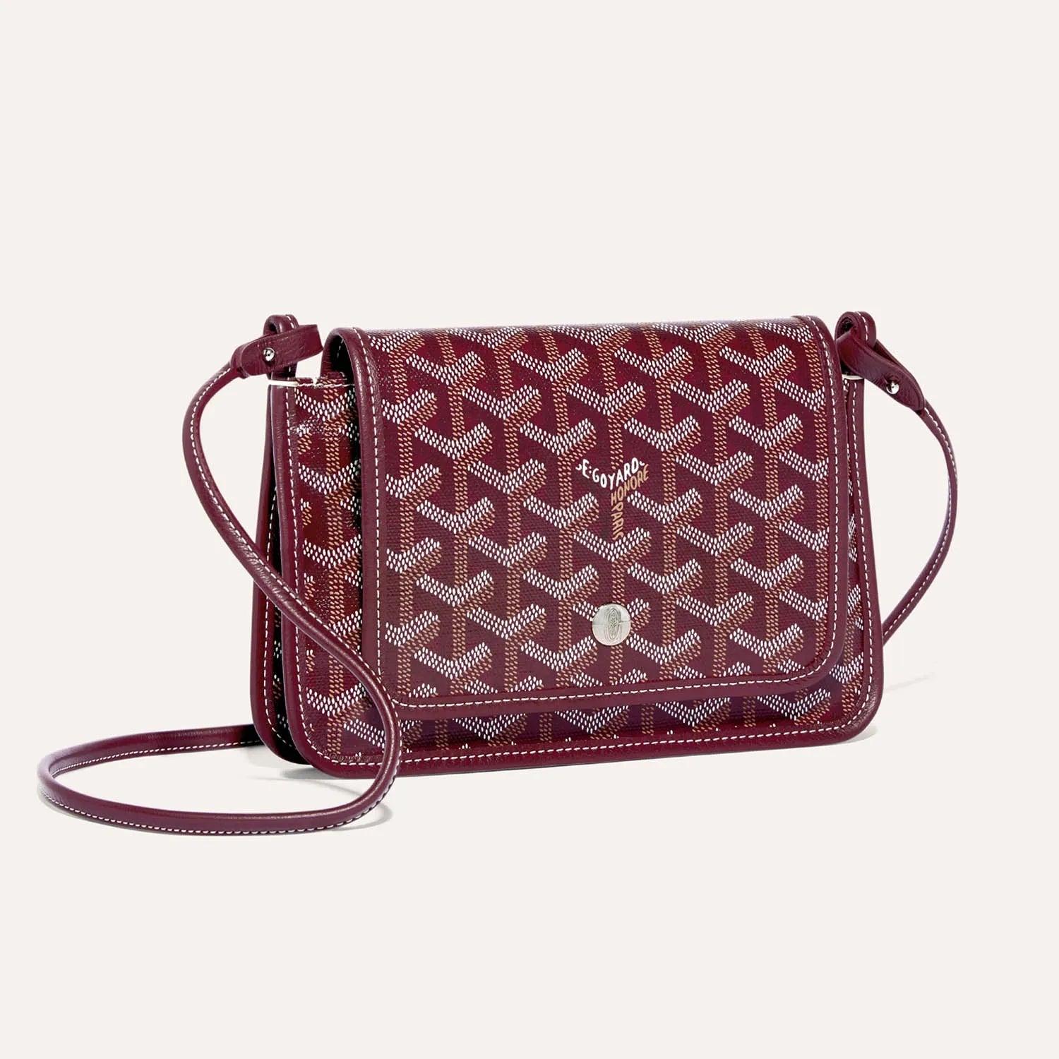 GOYARD Plumet pouch-wallet Burgundy