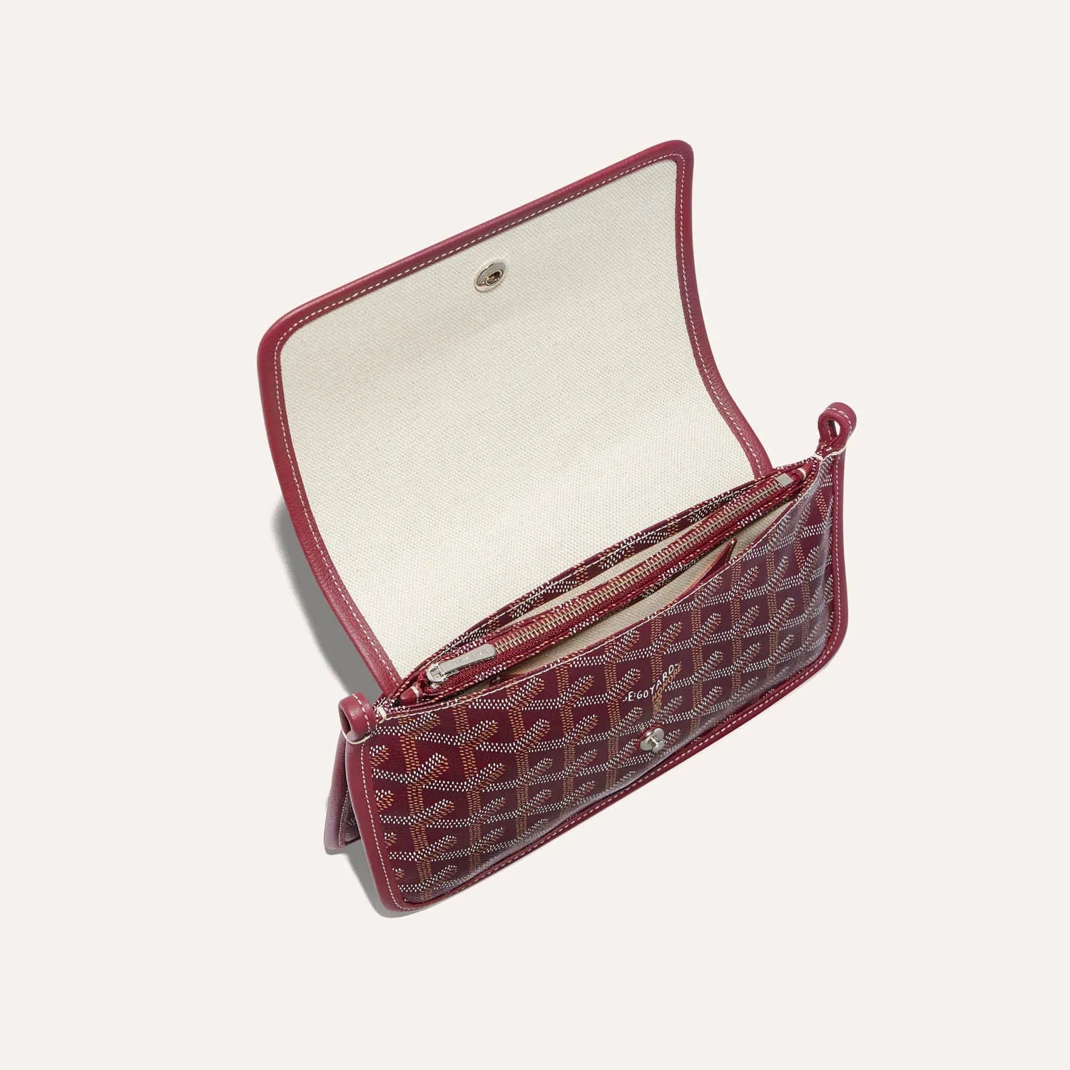 GOYARD Plumet pouch-wallet Burgundy