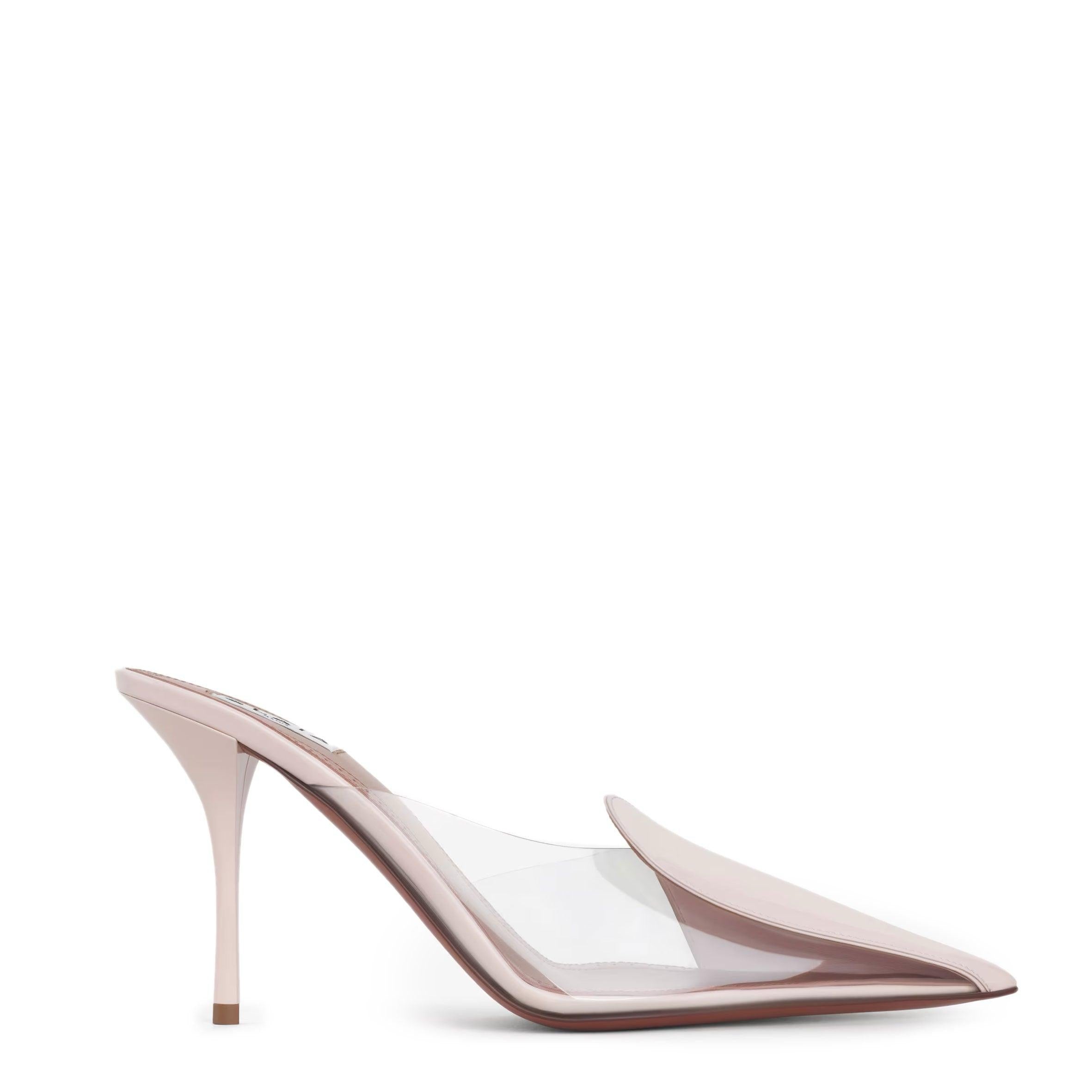 ALAIA Women’s Le Coeur Mules – 9cm Pink Heels