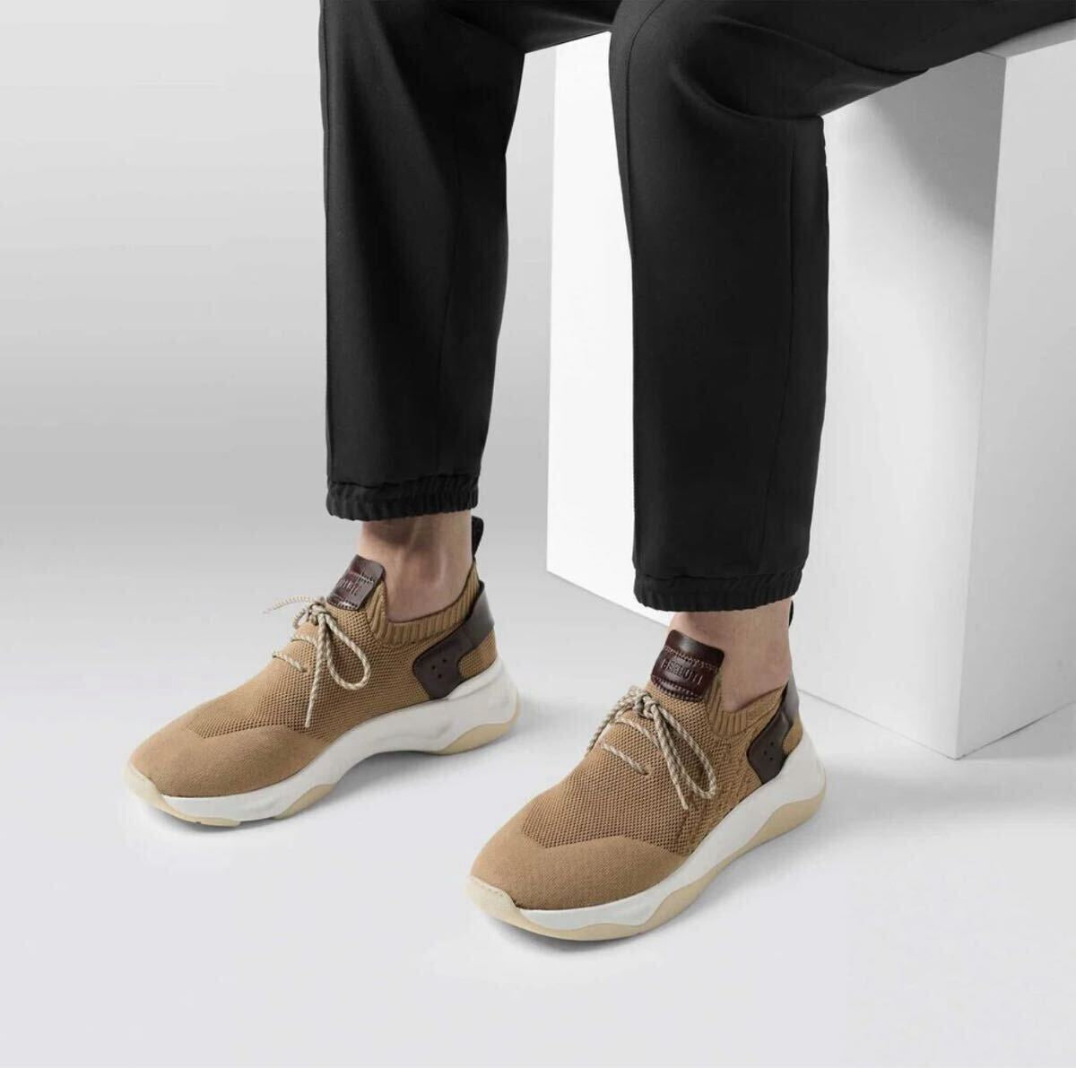 Berluti Shadow Sneakers – Apricot