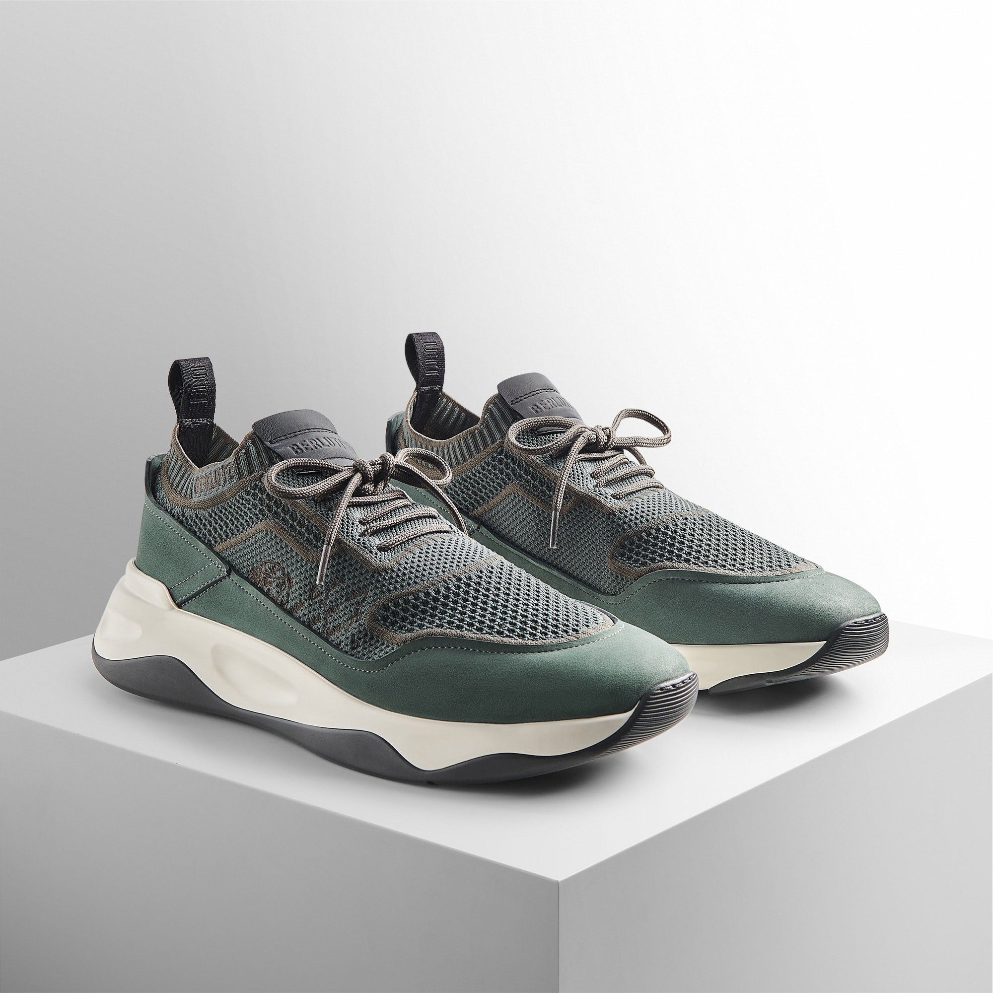 Berluti Shadow Sneakers – Green