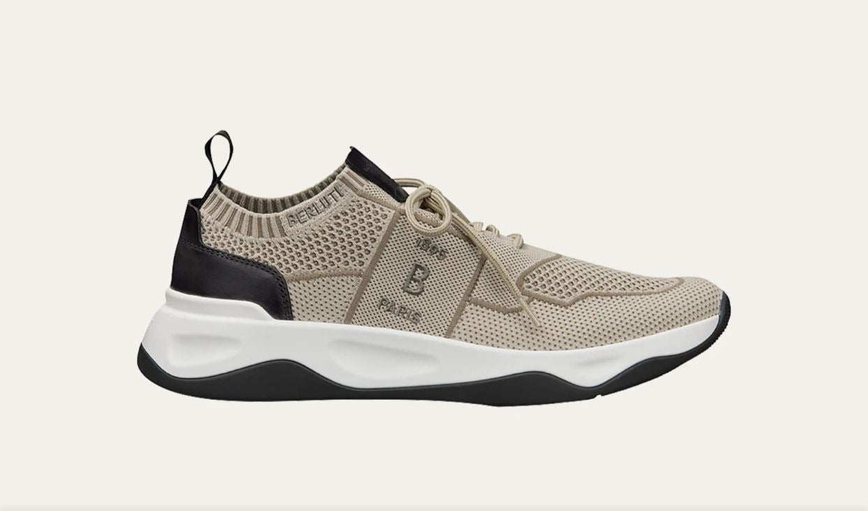 Berluti Shadow Sneakers – Beige