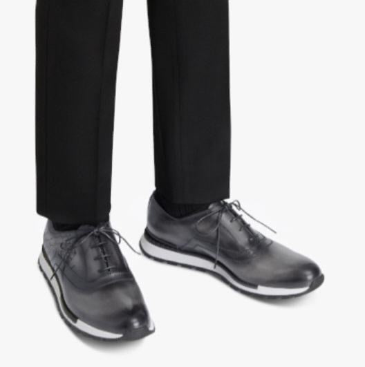 Berluti Fast Track Sneakers – Grey