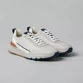 BRUNELLO CUCINELLI Men’s Suede Runners – White | Premium Casual Sneakers