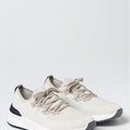 BRUNELLO CUCINELLI Men’s Knit Runners – Beige | Premium Casual Sneakers