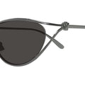 Bottega Veneta BV1330S Cat-Eye Sunglasses – Black